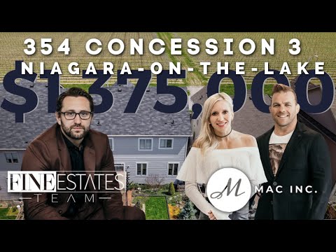 Niagara-on-the-Lake Treasure | $1,375,000 | VINEYARD VIEWS!