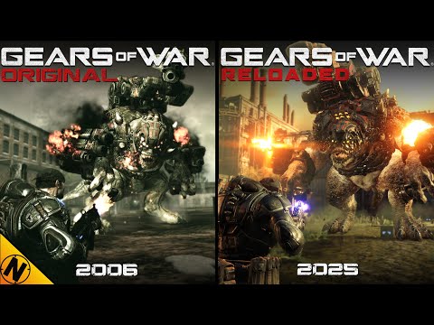 Gears of War: Reloaded vs Original | Direct Comparison
