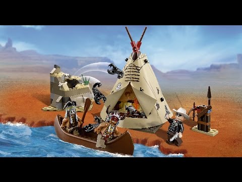 Vidéo LEGO The Lone Ranger 79107 : Le camp comanche