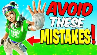 5 Fortnite MISTAKES that STOP You From WINNING!