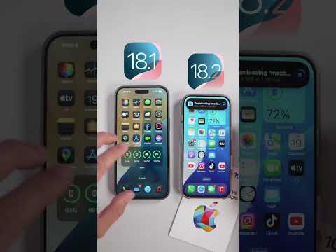 iOS 18.1  VS iOS 18.2 l Safari  #iphone #apple #ios182 #ios18 #ios #iphone16pro