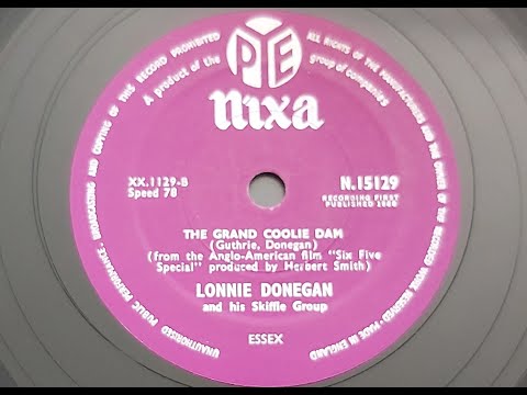 Lonnie Donegan 'The Grand Coolie Dam'  1958 78 rpm