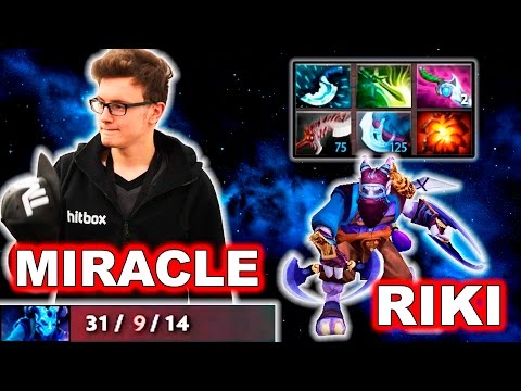 Miracle 9K RIKI gameplay! 🔴 31/9/14 - Riki + Blink Dagger!
