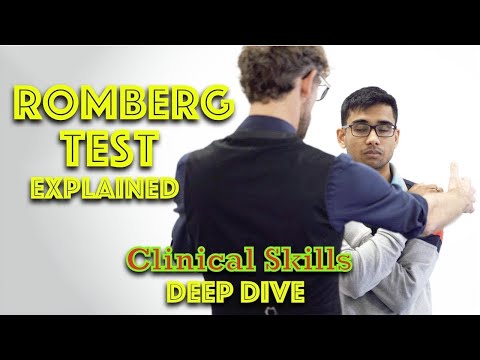 Romberg Test / Proprioception Exam Explained - Clinical Skills Deep Dive - Dr Gill