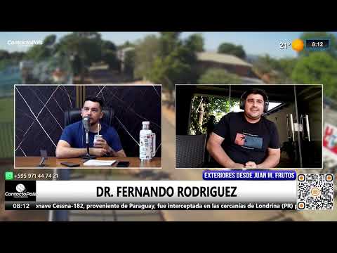 Nota con el Dr. Fernando Rodriguez - Candidato a Intendente por Juan M. Frutos