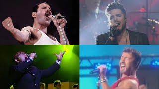 Queen + Adam Lambert/Paul Rodgers/Elton John - The Show Must Go On