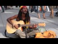 Straßensänger Performt Bob Marley - No Woman No ...