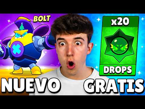 COMPRO a BOLT Y ABRO 20 DROPS CAOTICOS *GRATIS* en BRAWL STARS