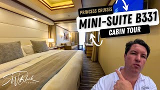 Royal Princess Mini Suite B331 | Princess Cruises Full Cabin Tour