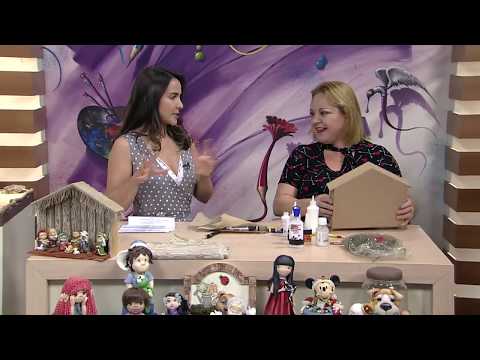 Casa do presépio em biscuit por Eleia Conti - 14/11/2017 - Mulher.com - P2/3