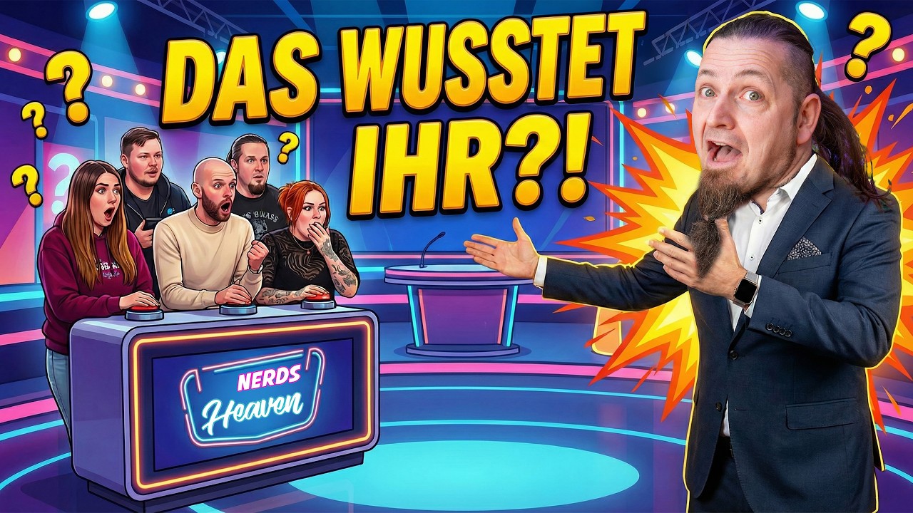 Wir testen unser Team im NerdsHeaven Quiz-Duell