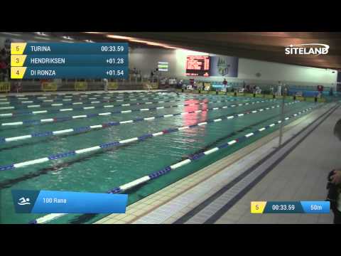 Serie 17 dei 100 Rana  Assoluti Maschi Master - Campionati Regionali Master 2015 VENETO e FRIULI VG