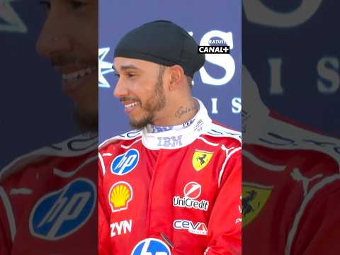 🥹 L’émotion de Lewis Hamilton #f1 #barcelonagp