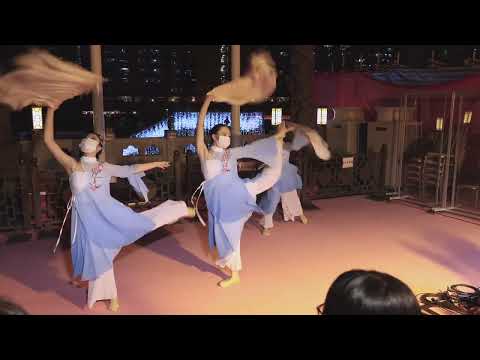 中國舞表演 2 - 4K影片 - 香港 2022 嗇色園黃大仙祠 中秋花燈園遊會 2022年9月9日
