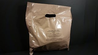 2018 British Single Meal Ration Pack MRE Review Meal Ready to Eat Taste Testing