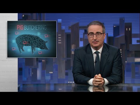 , title : 'Pig Butchering Scams: Last Week Tonight with John Oliver (HBO)'