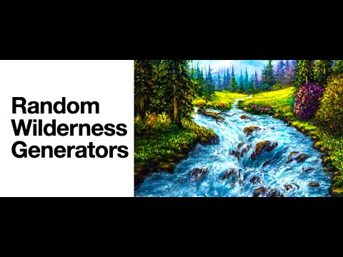 Random Wilderness Generators - YouTube