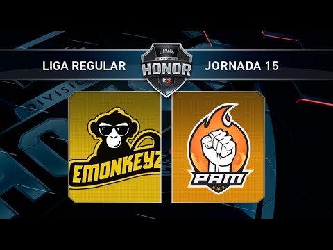 PAM eSports vs eMonkeyz Club - #LoLHonor15 - Mapa 2 - Jornada 15 - T11