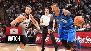Monta Ellis - Dallas Mavericks - San Antonio Spurs