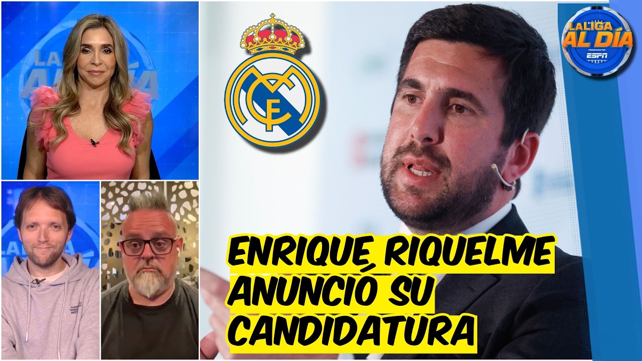 ENRIQUE RIQUELME: La ALTERNATIVA a FLORENTINO PÉREZ. Se PRESENTARÁ a las ELECCIONES | La Liga Al Día