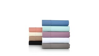 Concierge Collection Microfiber 4piece Sheet Set with Sc...