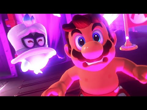 Super Mario Odyssey Movie Walkthrough Part 10 - Bowser Strikes Again (Ruined Kingdom)