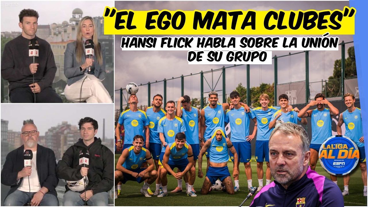 HANSI FLICK lanza MENSAJE DE UNIÓN y DARDO al Real Madrid antes del CLÁSICO | Exclusivos