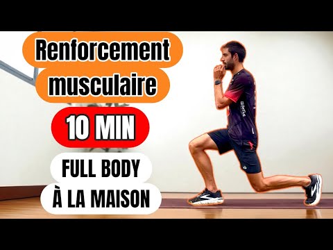 RENFORCEMENT MUSCULAIRE FULL BODY,   FACILE EN 10 MINUTES