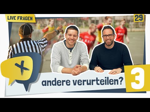 Als Christ andere verurteilen? | "Matthäus 7: Richtet Nicht!" Teil 3 | Live-Fragen | crosstalk ᴴᴰ