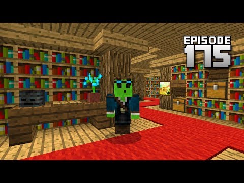 Let's Play Minecraft PE - Ep.175 : Realistic Library!