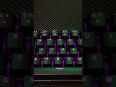 How to use the LED’s on a red dragon 60% keyboard