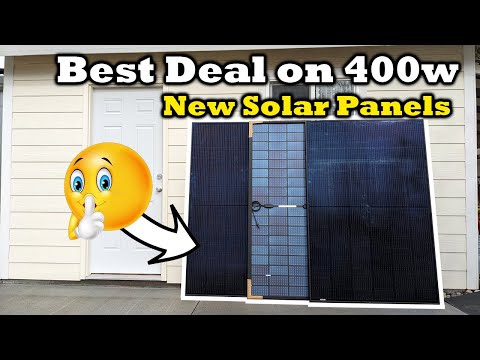 The SECRET to Finding Cheap 400w Solar Panels! I Paid Only $150 EACH!