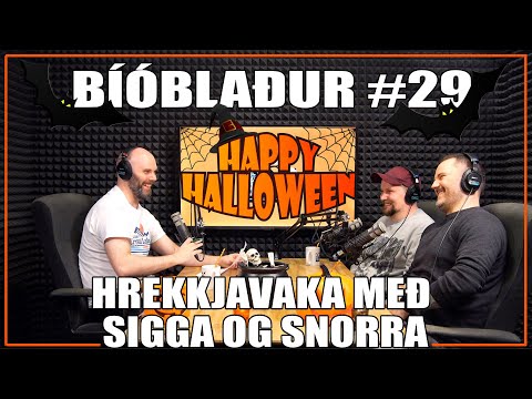 Bíóblaður #29 - Hrekkjavaka með Sigga og Snorra