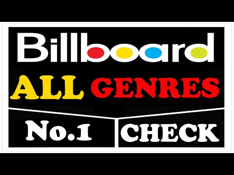 Billboard No. 1 Check (All Genres) | February 18, 2017 | ChartExpress
