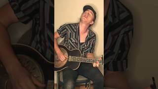 Green River Blues by Charley Patton. @MuleResonatorGuitars #shorts #blues #guitar #fingerstyle