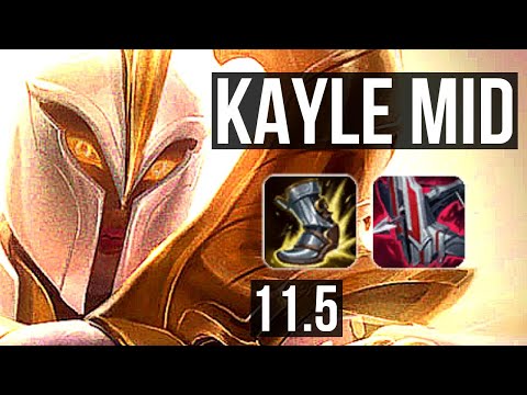 KAYLE vs TWISTED FATE (MID) | 500+ games, 5/2/5 | KR Diamond | v11.5