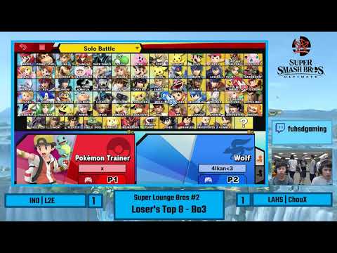 SLB#2: Losers R7s: INO | L2E(Wolf) vs LAHS | ChouX(Pokemon Trainer)