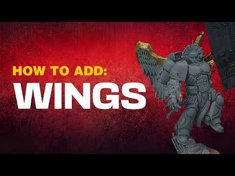 I Kitbashed My SANGUINARY GUARD with WINGS and Here's What Happened | Warhammer 40K
