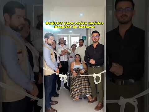 Registro Para Recién Nacidos en Hospital de Gachetá