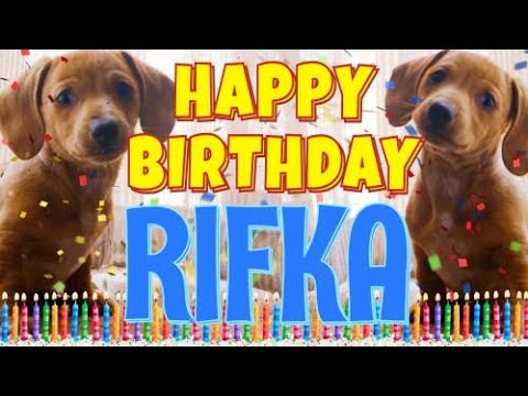 Happy Birthday Rifka! ( Funny Talking Dogs ) What Is Free On My Birthday