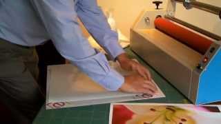 How to laminate a photo onto an Acrylic sheet