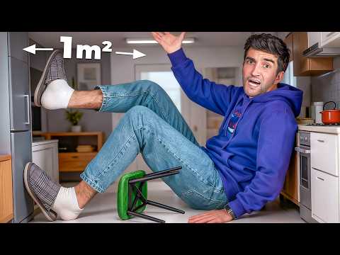 Am TRAIT 24 de ORE intr-o CASA de 1m²!