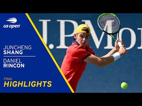 Boys' Singles Final | Juncheng Shang vs Daniel Rincon Highlights | 2021 US Open