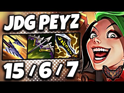 Jinx vs Kaisa ADC [ Peyz + QuadraKill ] Patch 25.5 Korea Grandmaster ✅