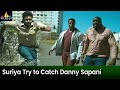 Suriya Try to Catch Danny Sapani | Singam | Telugu Movie Scenes @SriBalajiMovies