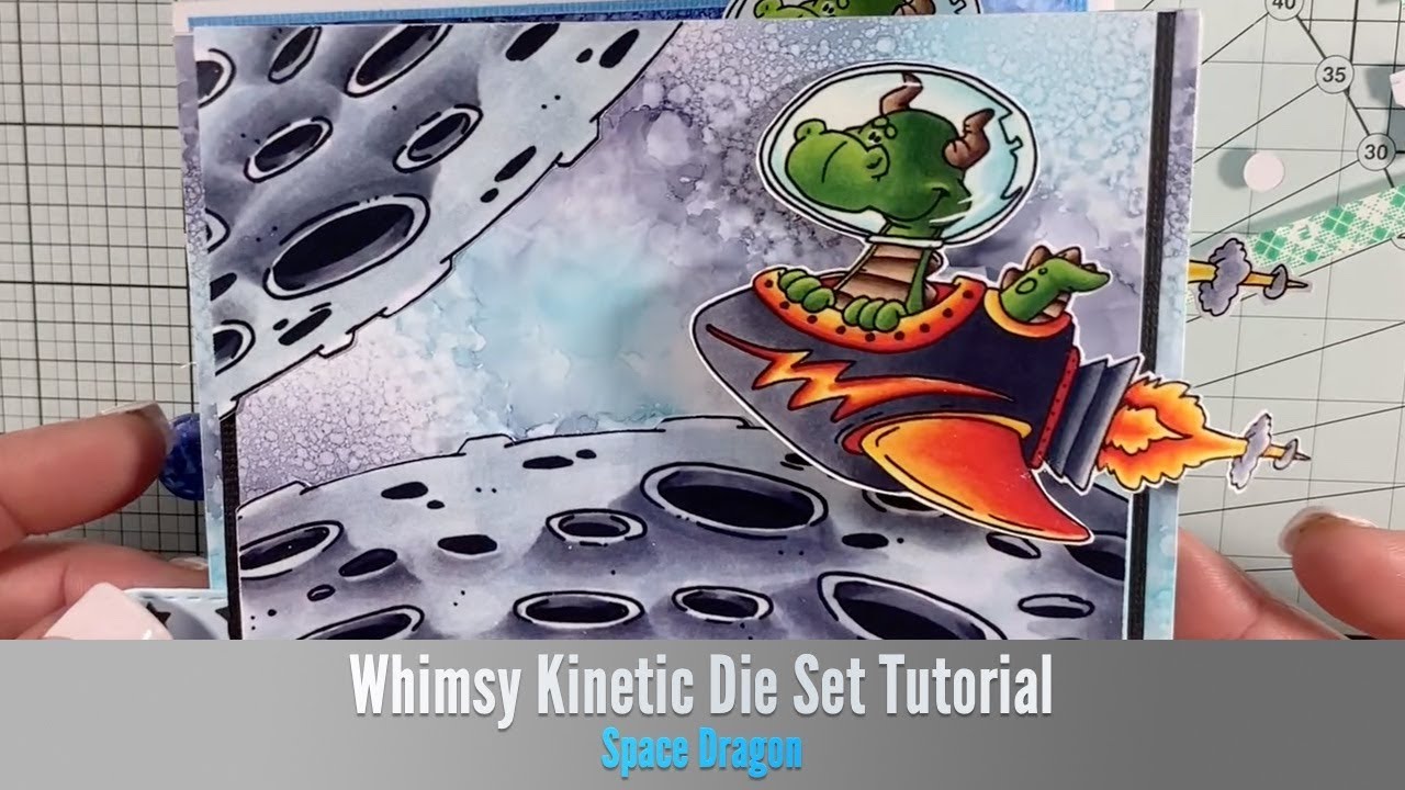 Whimsy Stamps No-See Kinetic Basics -stanssisetti