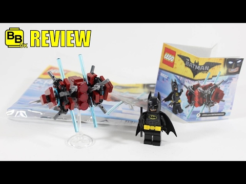 LEGO BATMAN MOVIE BATMAN IN THE PHANTOM ZONE 30522 POLYBAG REVIEW Video