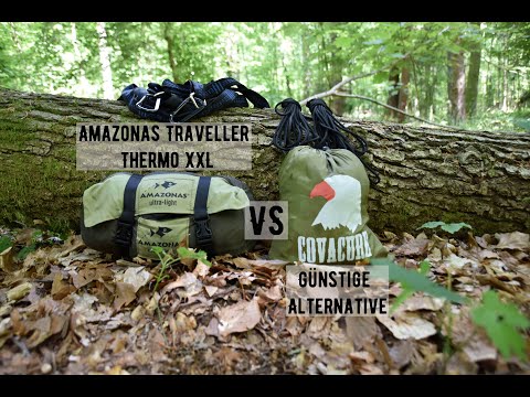 Amazonas Hängematte vs günstige Alternative | Amazonas Traveller Thermo XXL im Vergleich