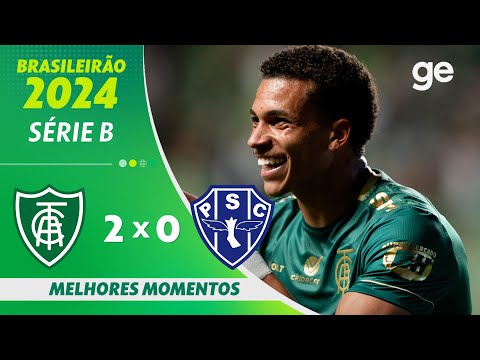Gols e lances de América-MG x Paysandu