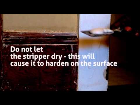 Strip paint from wood. How to strip paint off wood with 3M Safest Stripper. Safer than EZ strip